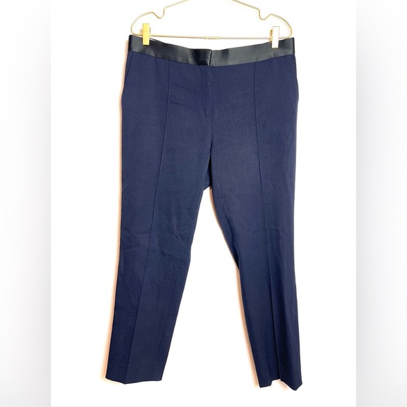 Celine Blue Tuxedo Trousers  42 - Picture 1 of 9